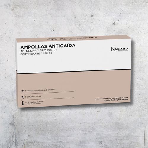 Ampollas anticaída Vitasfarma Roberto Gimeno