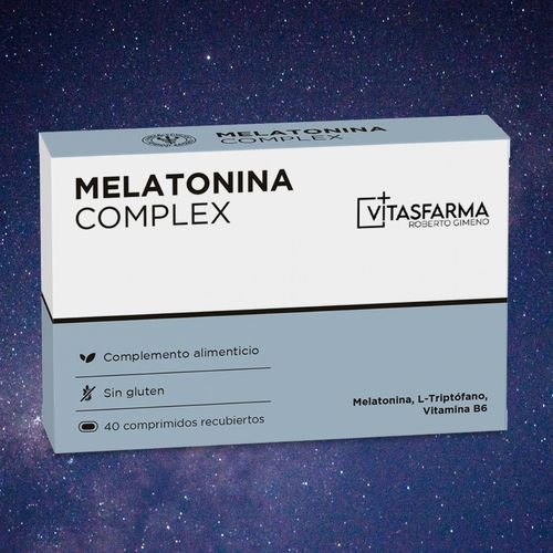 Melatonina complex 40 comprimidos Vitasfarma Roberto Gimeno
