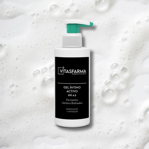 Gel íntimo activo pH 4,5 250 ml Vitasfarma Roberto Gimeno
