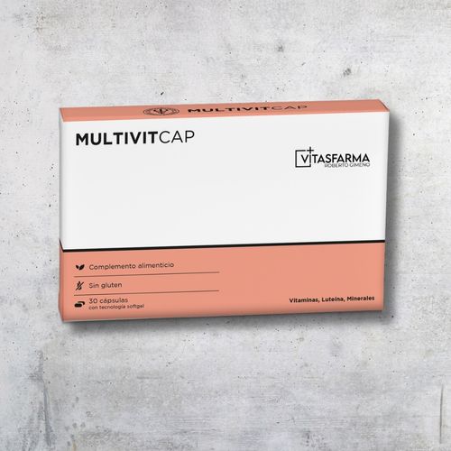 Multivitcap 30 cápsulas Vitasfarma Roberto Gimeno
