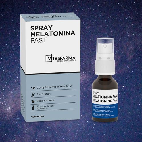 Spray melatonina fast 15 ml Vitasfarma Roberto Gimeno