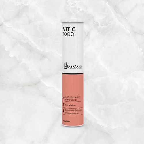 Vit C 1000 mg 20 comprimidos efervescentes Vitasfarma Roberto Gimeno
