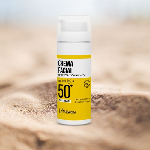 Crema facial SPF 50 + 50 ml Vitasfarma Roberto Gimeno