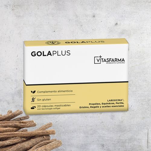 Golaplus 20 cápsulas Vitasfarma Roberto Gimeno