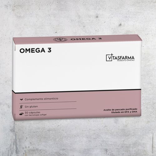 Omega 3 30 cápsulas Vitasfarma Roberto Gimeno