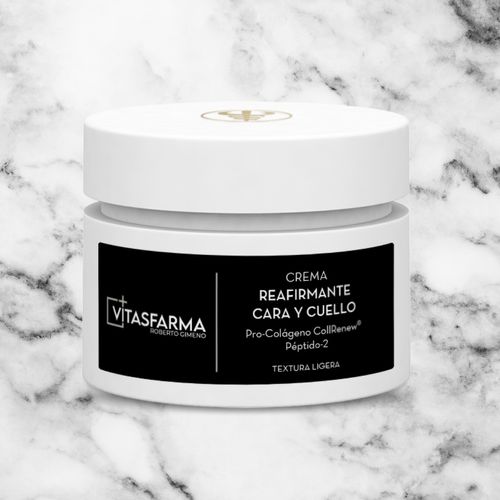 Crema reafirmante cara y cuello 50 ml Vitasfarma Roberto Gimeno