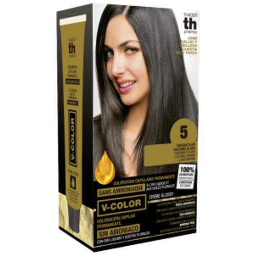 Kit tinte en casa TH pharma 5 castaño claro