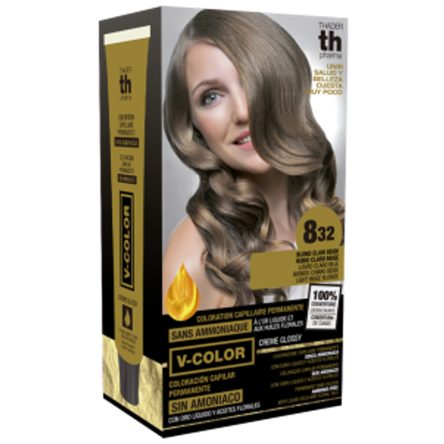 Kit Tinte en casa TH pharma 832 rubio claro beige