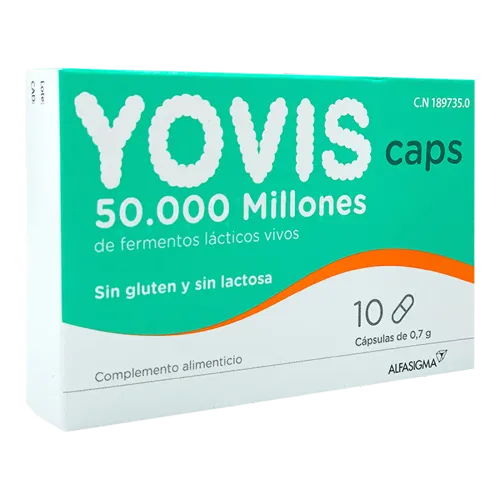 Yovis 10 Capsulas 50.000 miliones