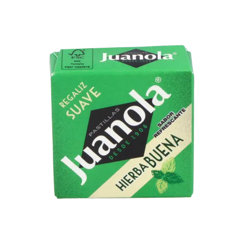 JUANOLA Pastillas clásicas sabor Hierbabuena 5.4 G