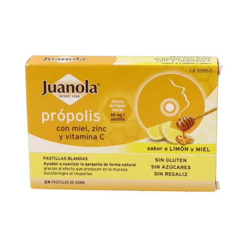 JUANOLA Própolis Sabor limón y miel