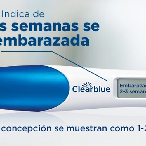 Clearblue Test de embarazo con Indicador de semanas
