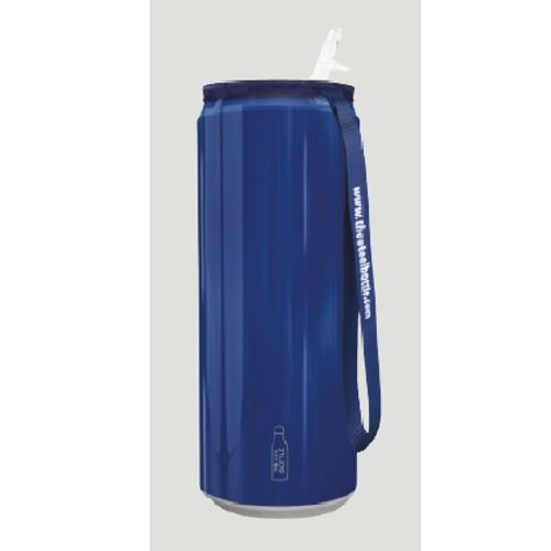 Llauna acer reciclat 450 ml - blau