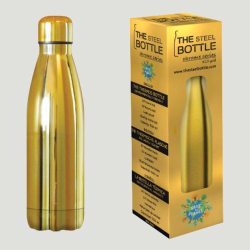 Ampolla acer reciclat 500 ml - chrome ed. limitada