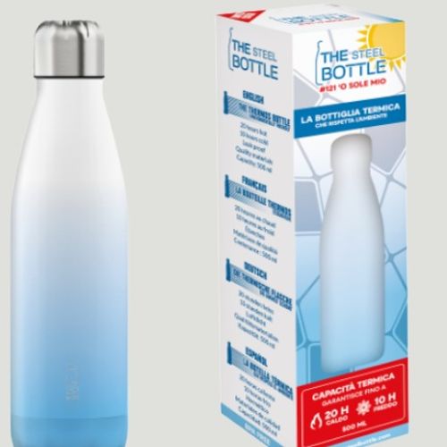 Ampolla acer reciclat 500 ml - o sole mio ed. limitada