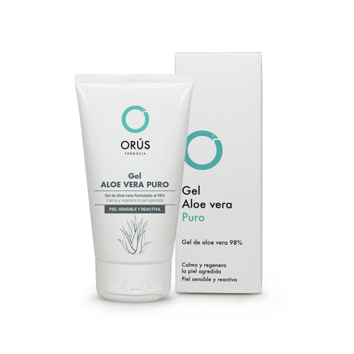 Pb gel de aloe natural 150ml ddau