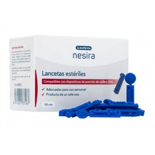 Acofar Nesira Lancetas Estériles 100 Us