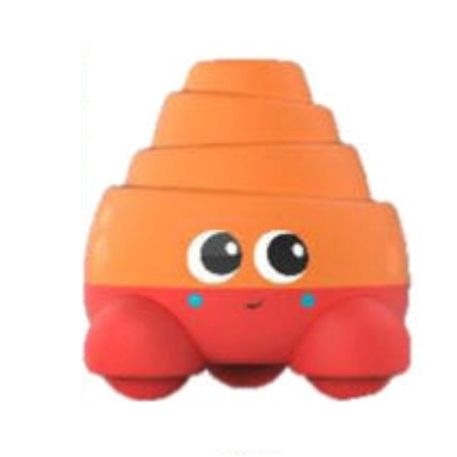 Chicco Juguete de Baño Cangrejo Ermitaño 6-36 Meses