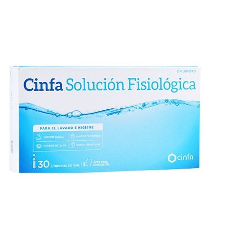 Cinfa Suero Fisiológico Monodosis 30 Us