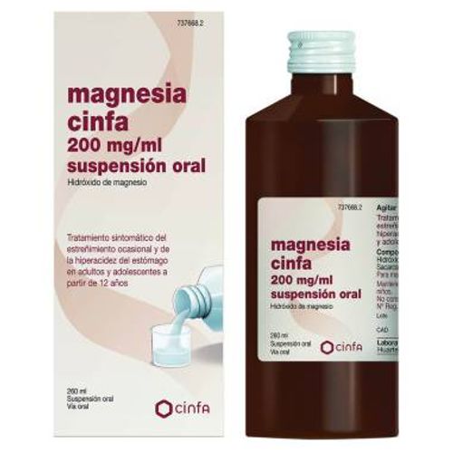 Magnesia cinfa 200 mg/ml
