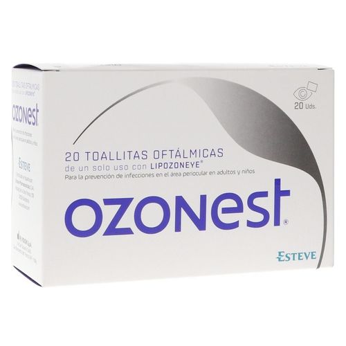 Ozonest Toallitas Oftálmicas 20 Us