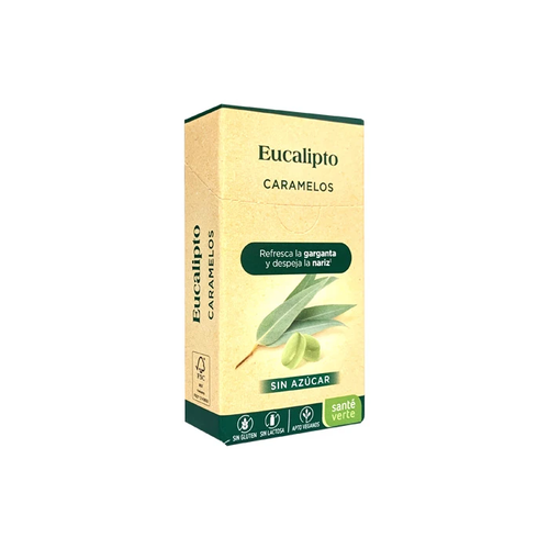 Santé Verte Caramelos Eucalipto Caja 35g