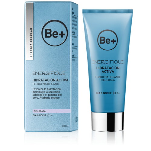 BE+ ENERGIFIQUE FLUIDO HIDRATANTE 24H  PIEL GRASA