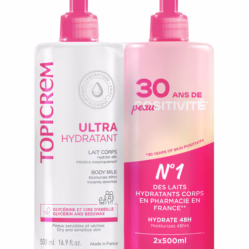 Ultra hidratant Topicrem 2x500ml