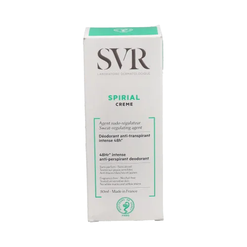 Svr Spirial Desodorante Crema Antitranspirante Intenso +48H 50 Ml