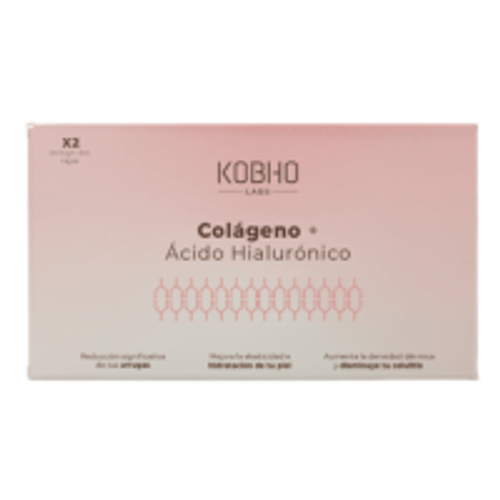 Kobho Colágeno + Ácido Hialurónico 2X20 Viales
