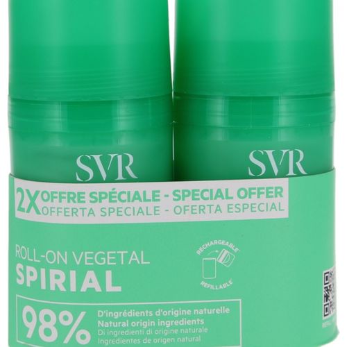 Svr Spirial Duplo Roll On Vegetal 2X50 Ml