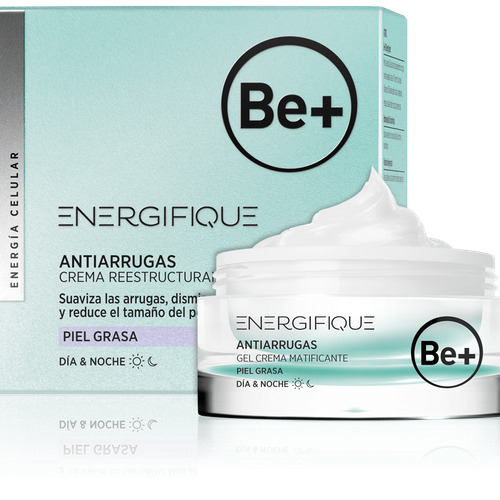 BBe+ ENERGIFIQUE ANTIARRUGAS Gel Crema Matificante Piel Grasa 50ml