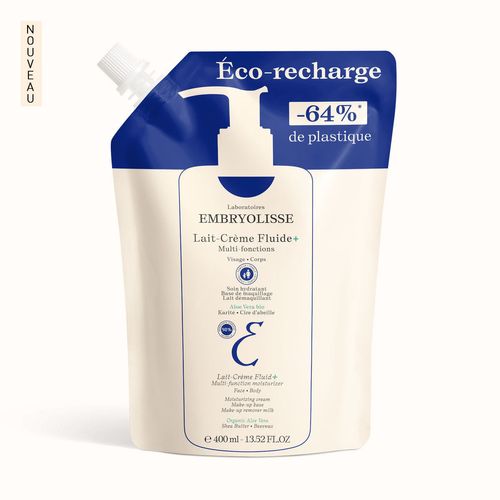 EMBRYOLISSE LAIT-CREME FLUID+CARA&CUER 400ML ECO