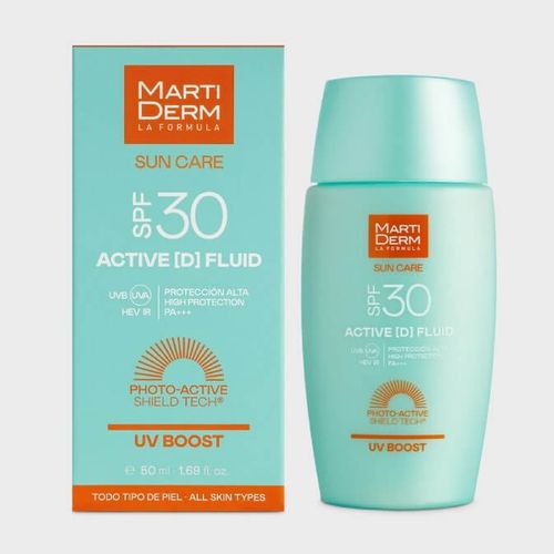 Martiderm Protector solar facial SPF 30 Active [D] Fluid 50 ml
