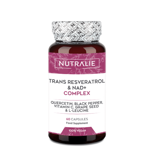 Nutralie Trans-resveratrol y NAD+ Complex 60 cápsulas