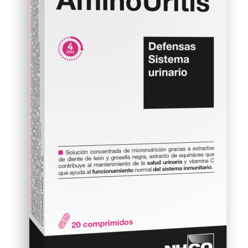 NHCO AminoUritis Defensas Sistema Urinario 20 comprimidos