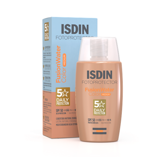 ISDIN FOTOPROTECTOR Fusion Water MAGIC MEDIUM SPF50 de 50mñ