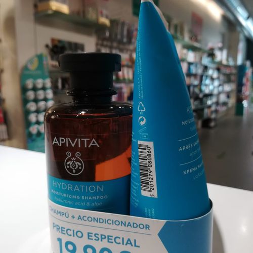 APIVITA PACK HIDRATACION Y BRILLO