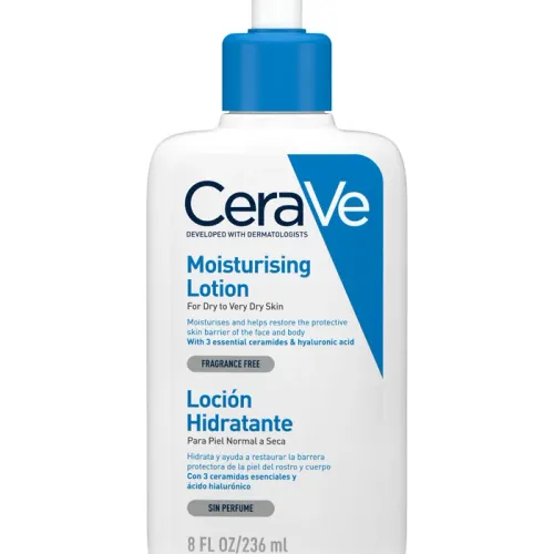 CERAVE LOCIÓN HIDRATANTE . Piel Seca a Muy Seca 236ml. Sin Perfume.