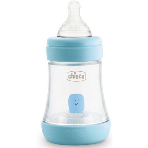 Chicco Biberon Silicona Perfect5 (0 M+) 150 ml Azul