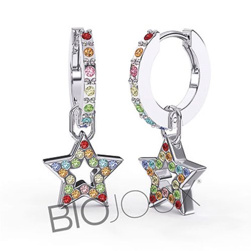 Biojoux Pendiente Ginevra Estrella Color 12mm