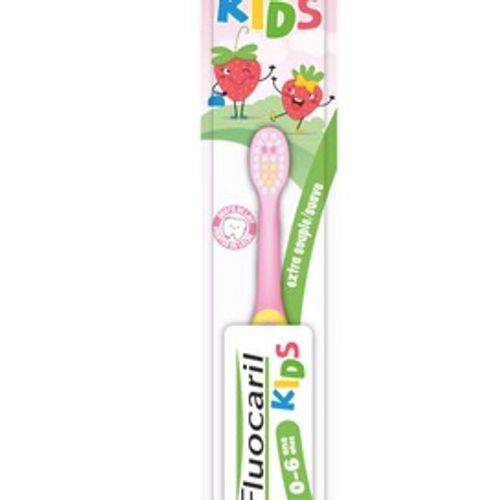 CEPILLO DENTAL INFANTIL FLUOCARIL KIDS 1 UNIDAD EXTRA SUAVE
