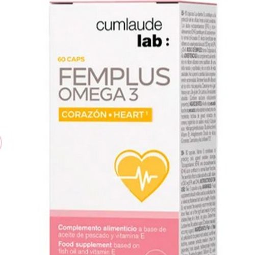 CUMLAUDE LAB: FEMPLUS OMEGA 3  60 CAPSULAS