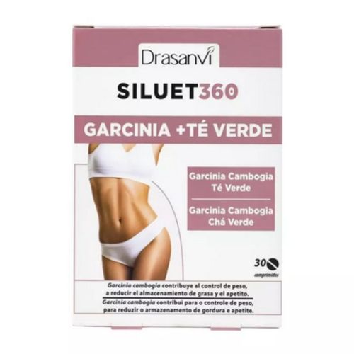 DRASANVI SILUET 360º GARCINIA + TE VERDE  30 COMPRIMIDOS