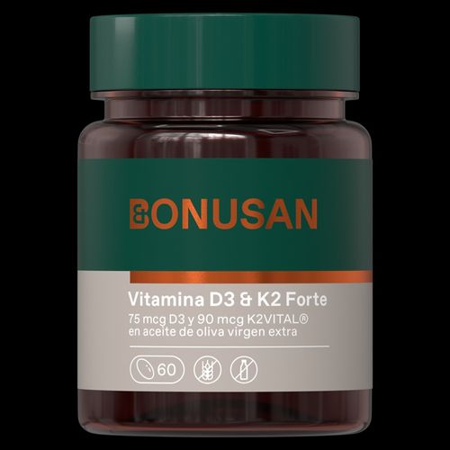 BONUSAN VITAMINA D3 & K2 FORTE 60 comprimits