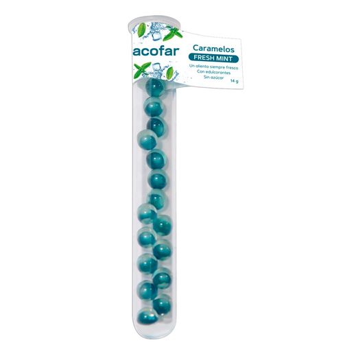 Caramels acofar Fresh Mint 18 perles