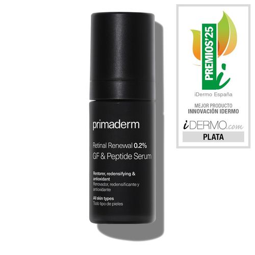 Primaderm Retinal Renewal 0.2% Growth Factor & Peptide Serum 30ml