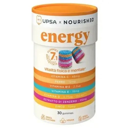 UPSA X NOURISHED ENERGY 30 GUMMIES SABOR AFRUITAT