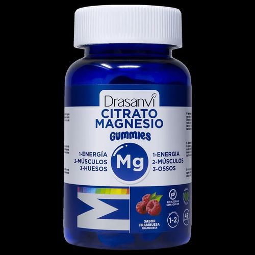 Drasanvi citrato de magnesio 45 gummies frambues