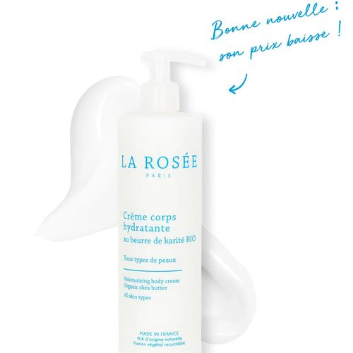 La rosee crema hidratante con karite 400 ml